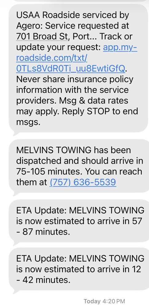 Opinion of Melvins Roadside Services 1 Melvins Roadside Services Customer Reviews & Opinions